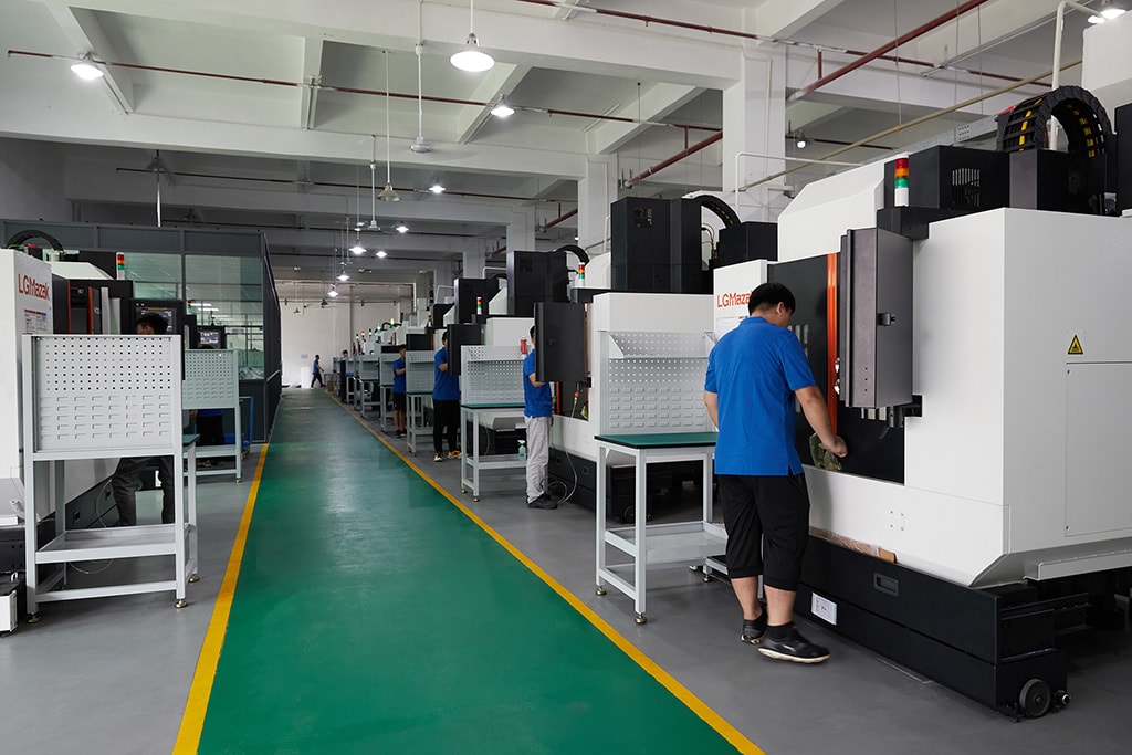 3 axis,4 axis, and 5 axis CNC Machining workshop of 5 Axis Machining 